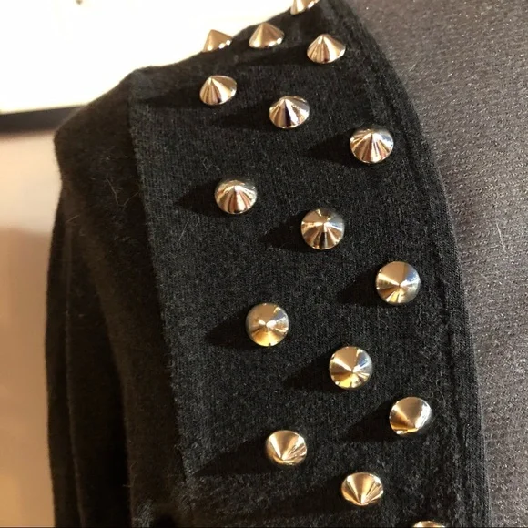 Tripp NYC Vintage 1988 Studded Nightclub Lycra Dress M - Picture 13 of 16